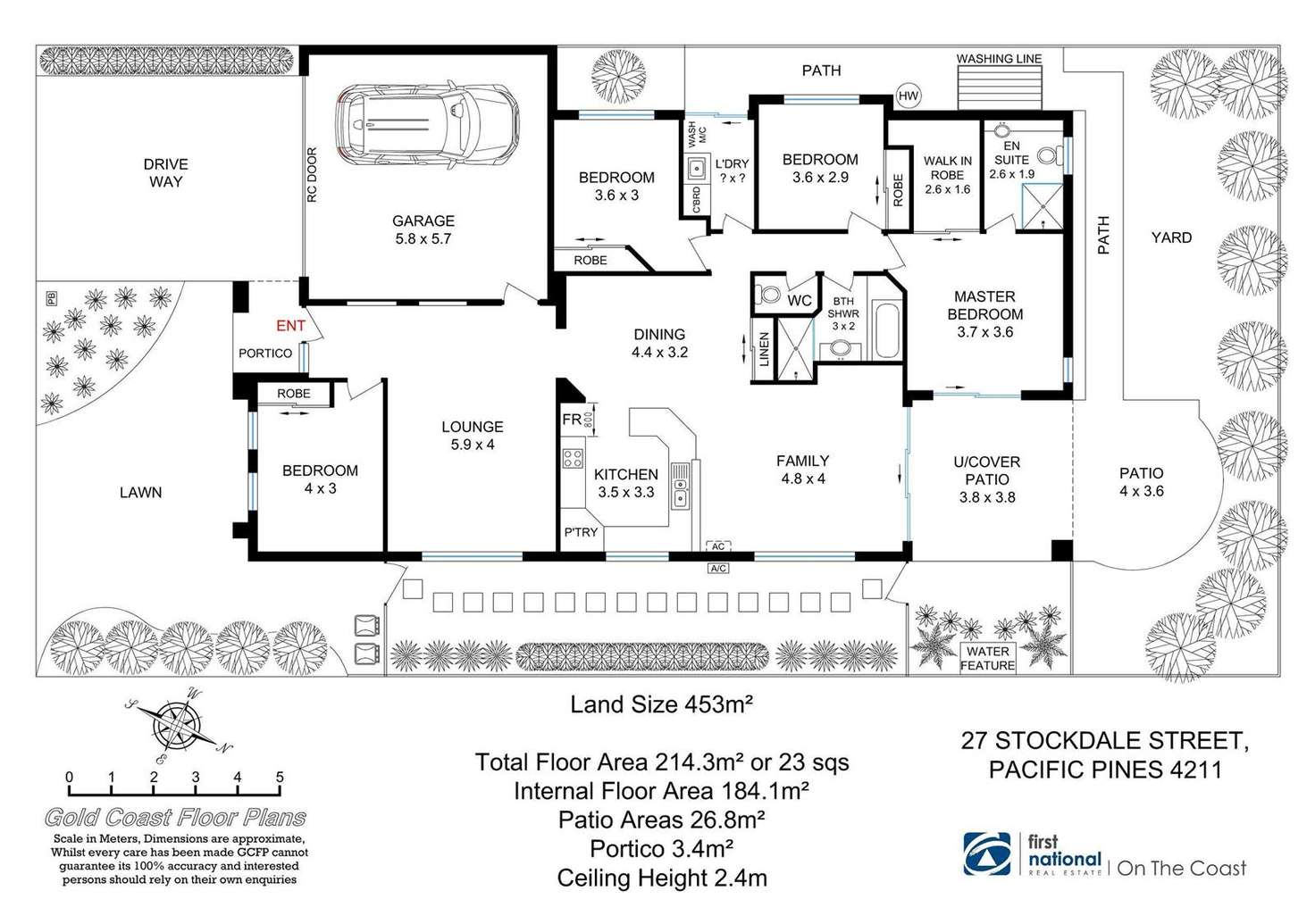 Floorplan of Homely house listing, 27 Stockdale Street, Pacific Pines QLD 4211