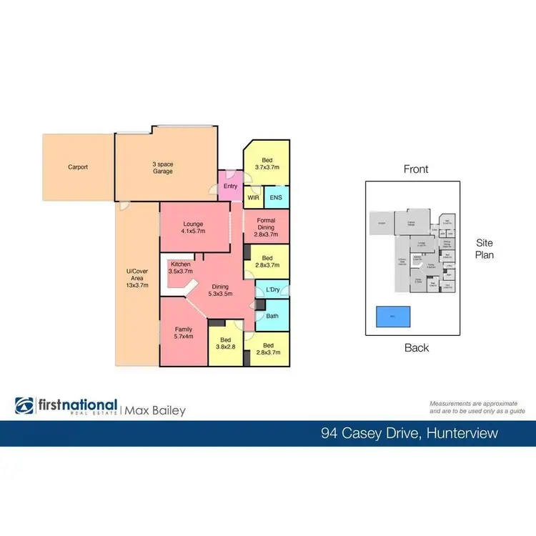Floorplan of Homely house listing, 94 Casey Drive, Singleton NSW 2330