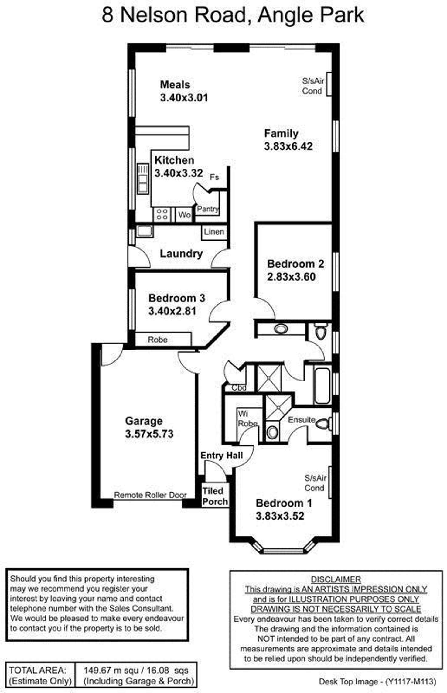 Floorplan of Homely house listing, 8 Nelson Road, Angle Park SA 5010