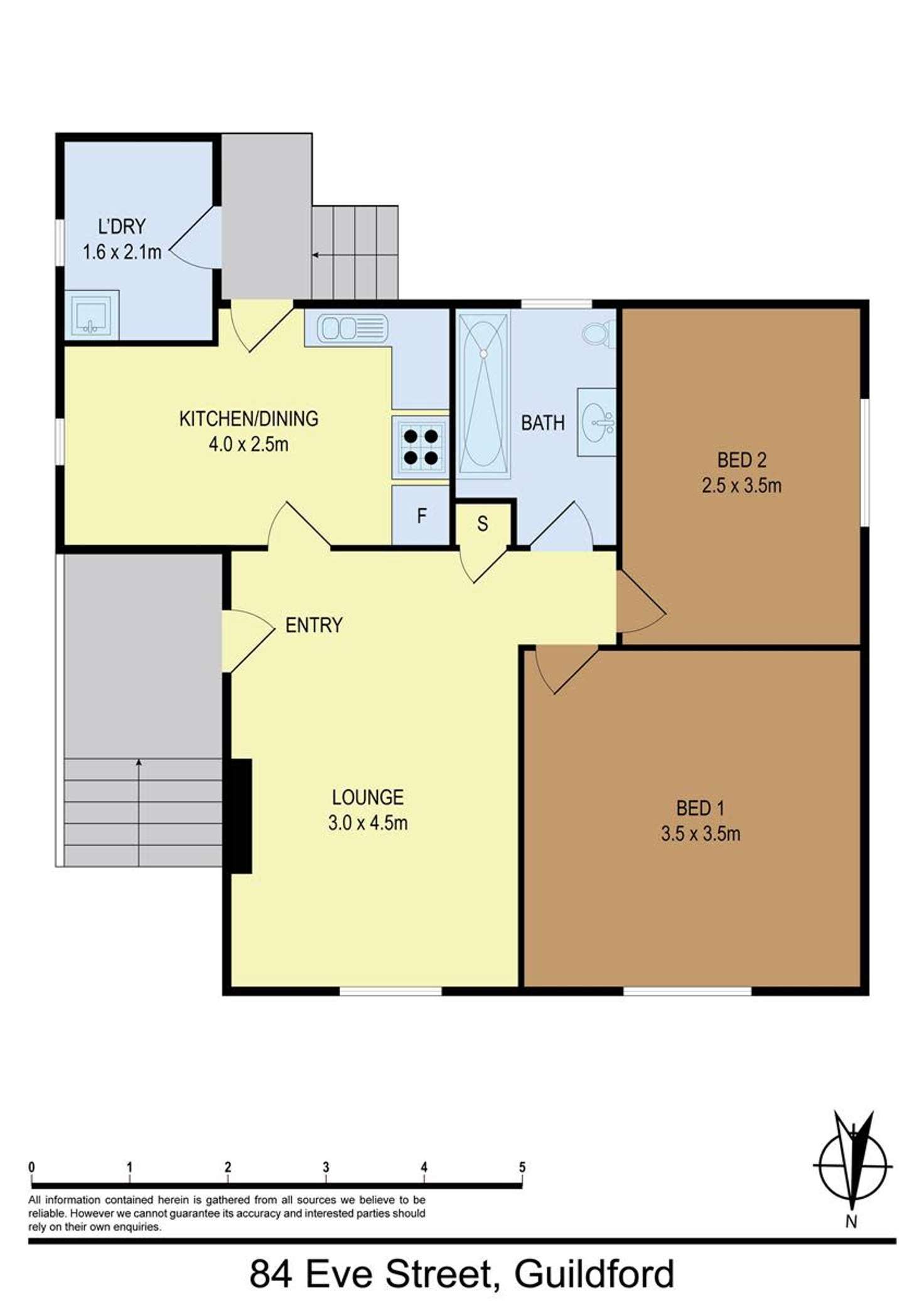 Floorplan of Homely house listing, 84 Eve Street, Guildford NSW 2161