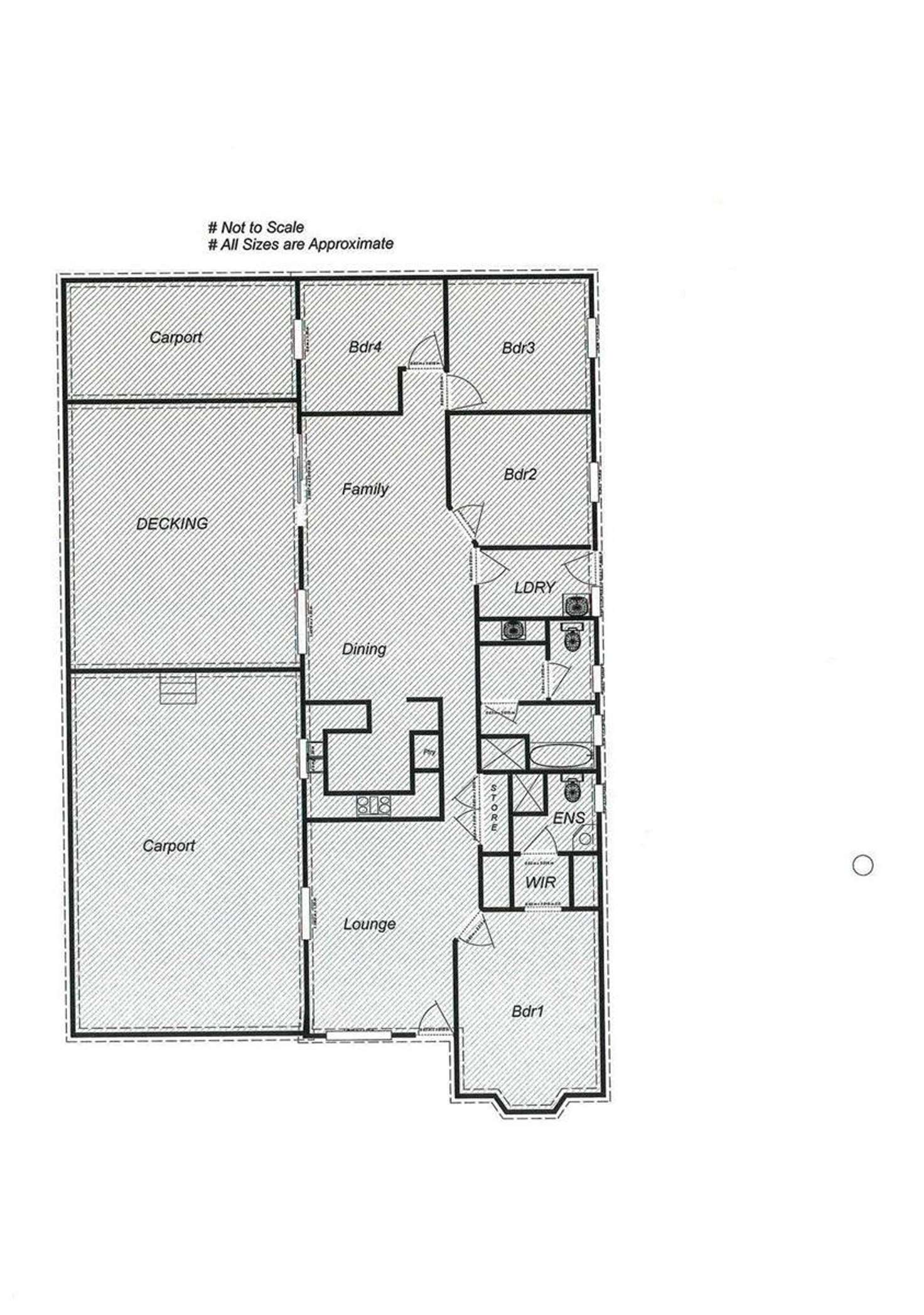 Floorplan of Homely house listing, 31 First Street, Curramulka SA 5580