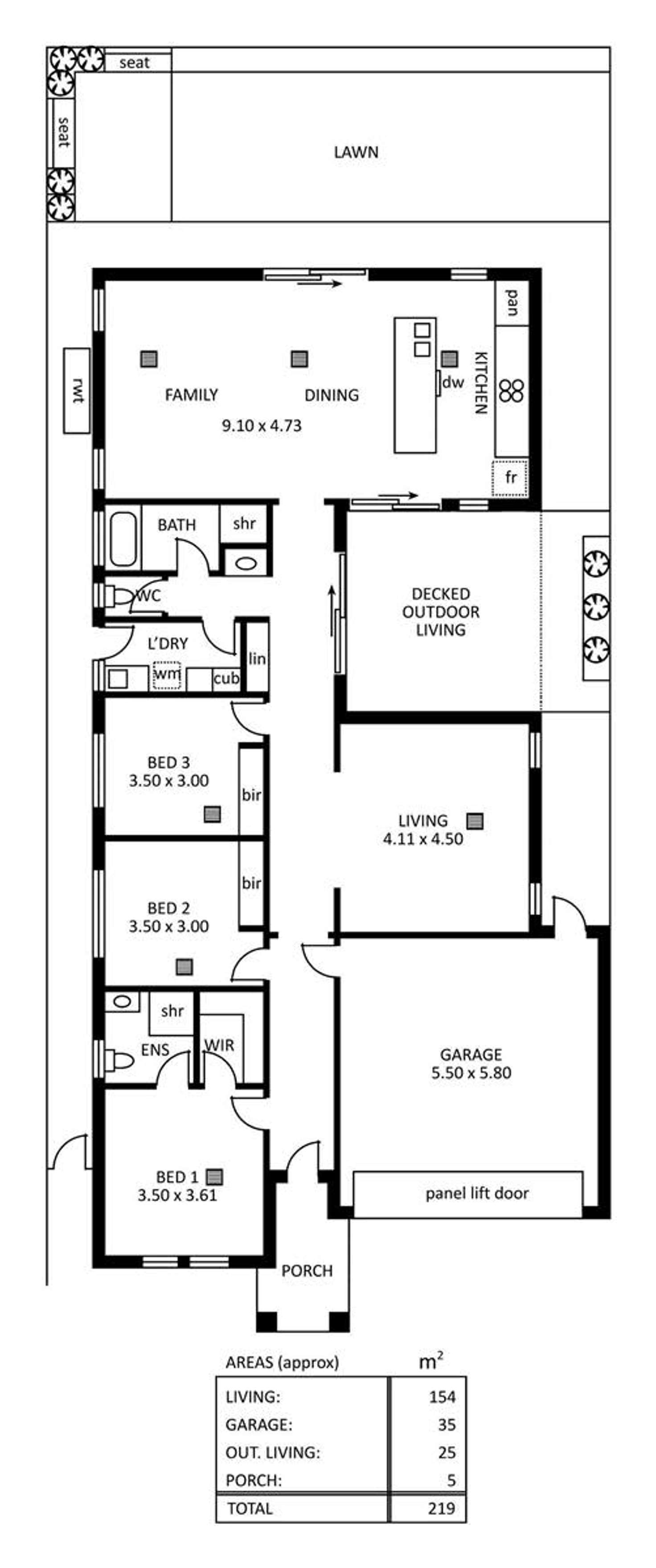 Floorplan of Homely house listing, 52A The Crescent, Blair Athol SA 5084