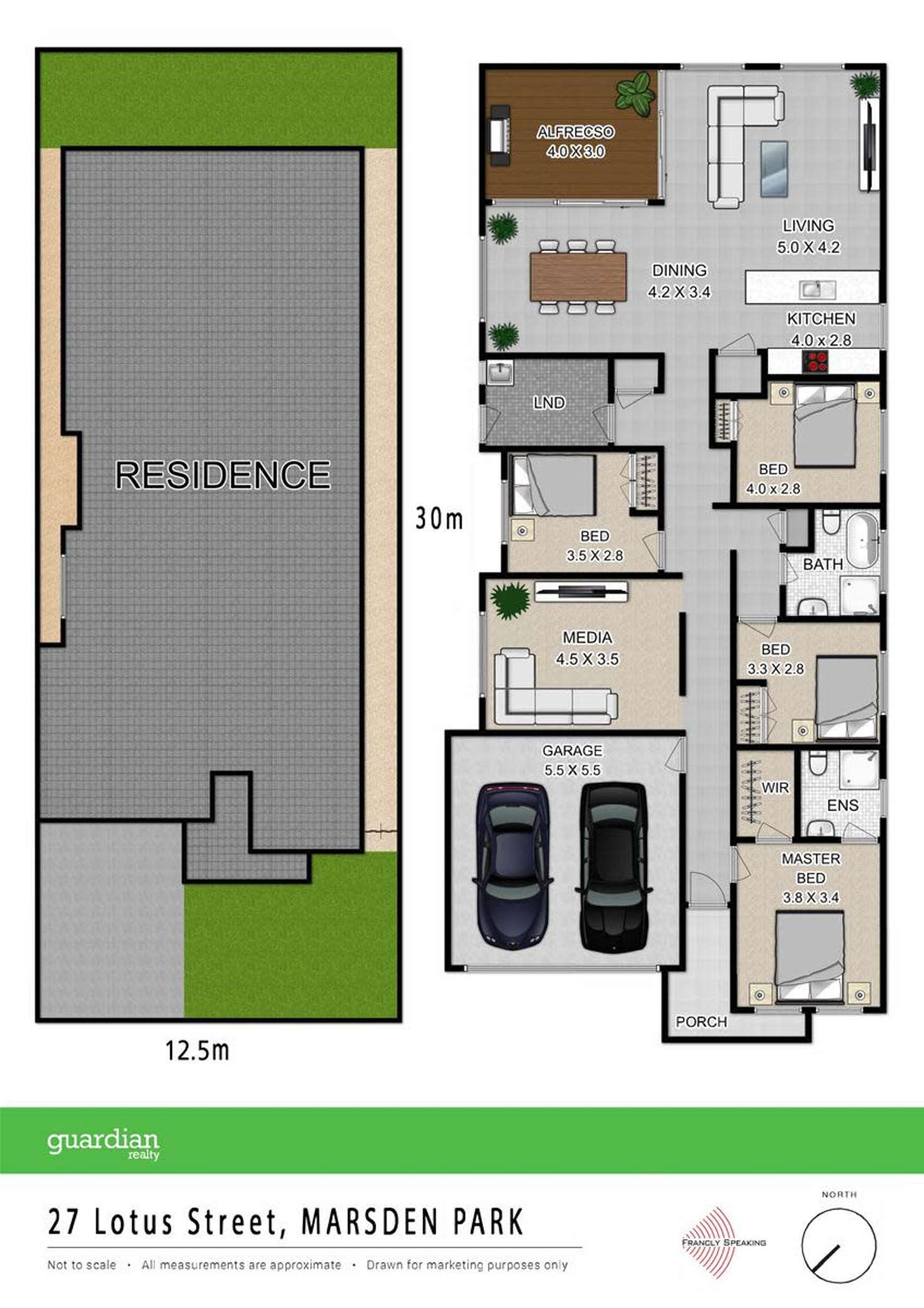 Floorplan of Homely house listing, 27 Lotus Street, Marsden Park NSW 2765