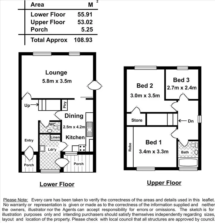 Floorplan of Homely house listing, 8 Curlew Court, Semaphore Park SA 5019