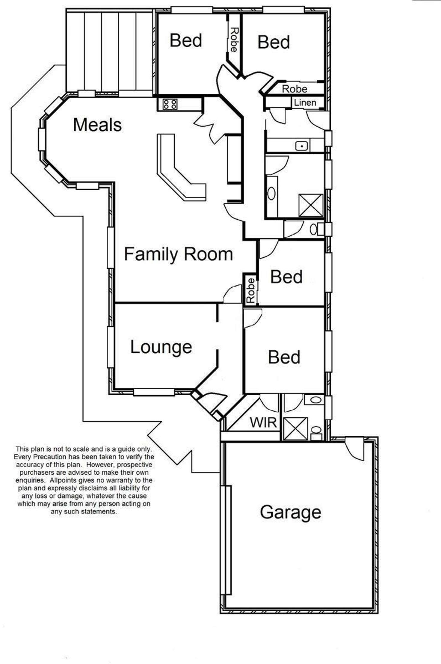 Floorplan of Homely house listing, 24 Townview Court, Leopold VIC 3224