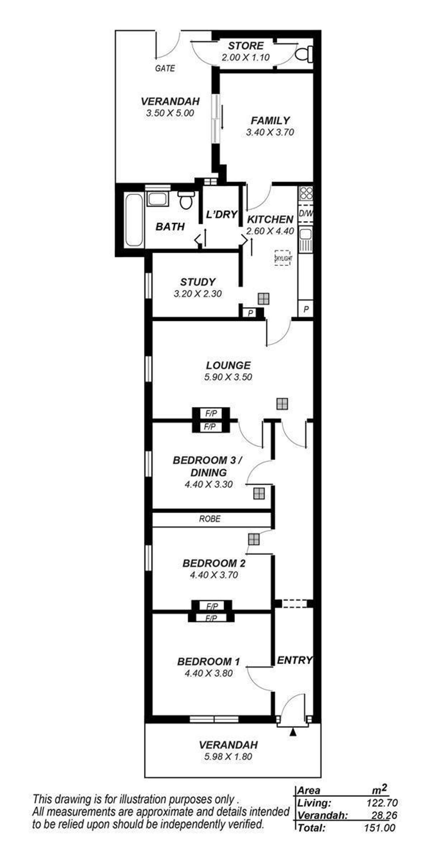 Floorplan of Homely house listing, 289 Carrington Street, Adelaide SA 5000