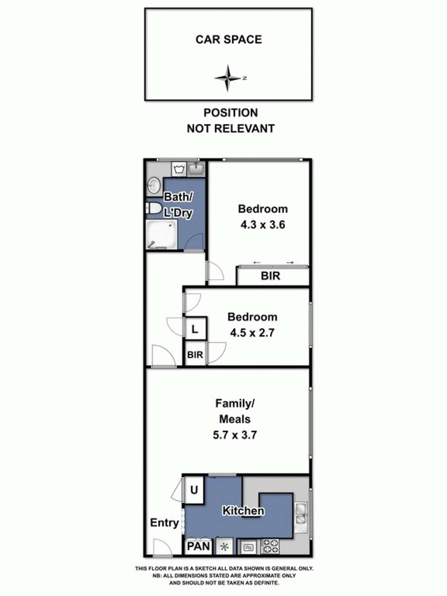 Floorplan of Homely apartment listing, 8/64 Edgar Street Nth, Glen Iris VIC 3146