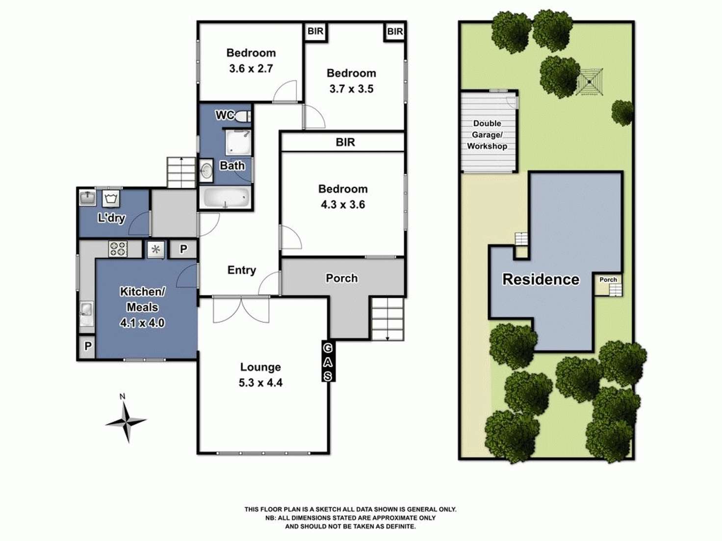 Floorplan of Homely house listing, 19 Leonard Street, Burwood VIC 3125