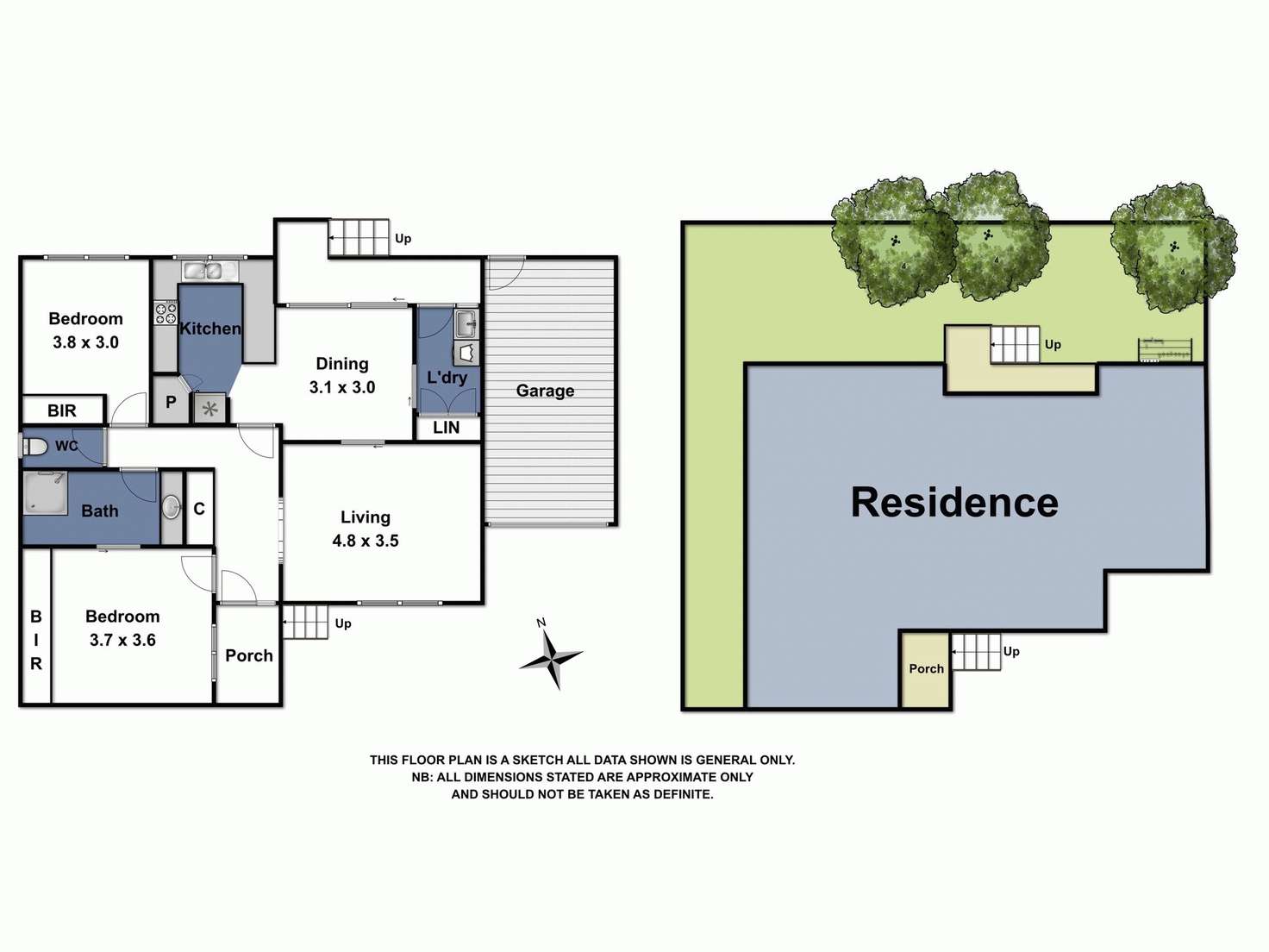 Floorplan of Homely unit listing, 2/27 Edmonds Ave, Ashwood VIC 3147