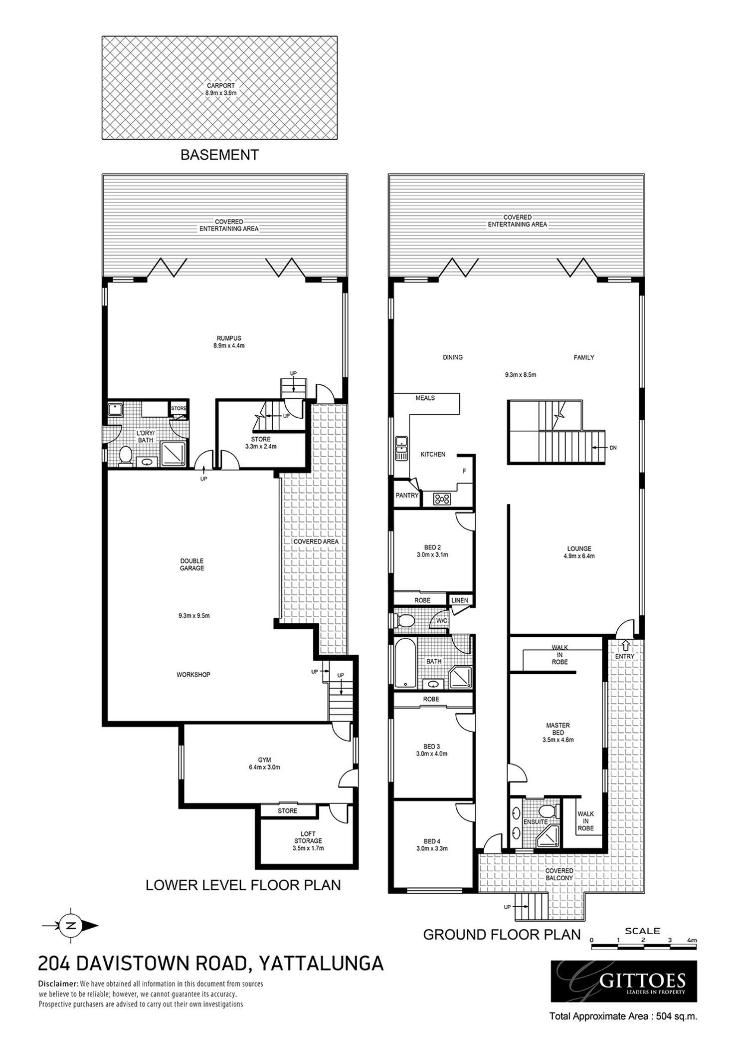 Floorplan of Homely house listing, 204 Davistown Road, Yattalunga NSW 2251