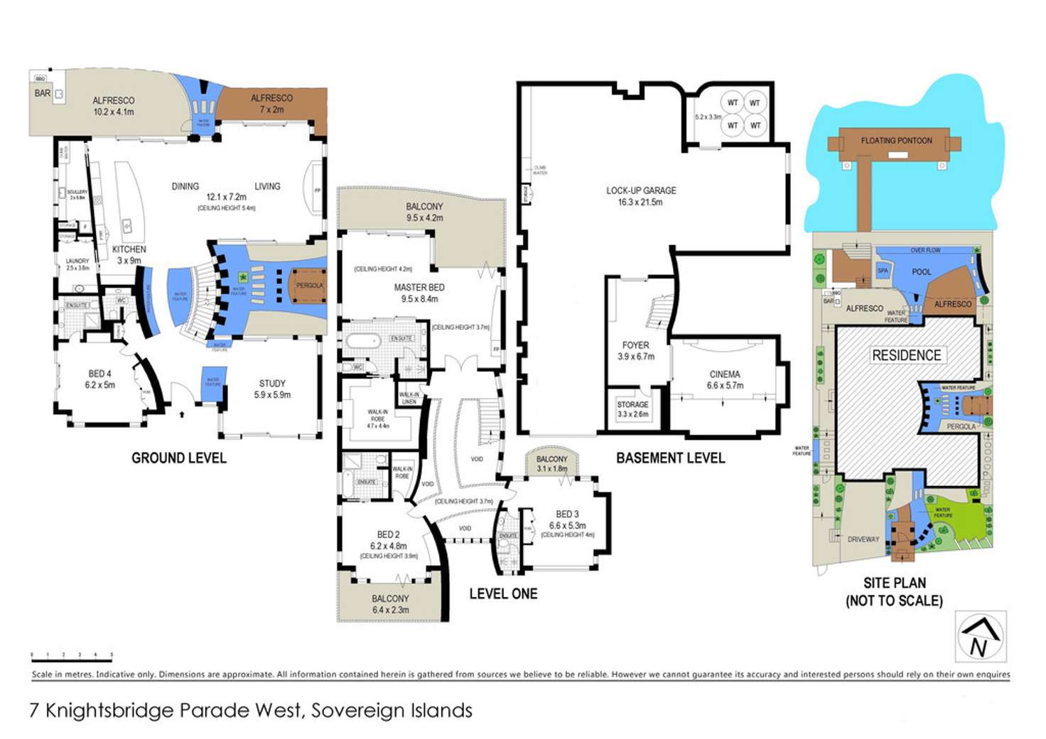 Floorplan of Homely house listing, 7 Knightsbridge Parade West, Sovereign Islands QLD 4216