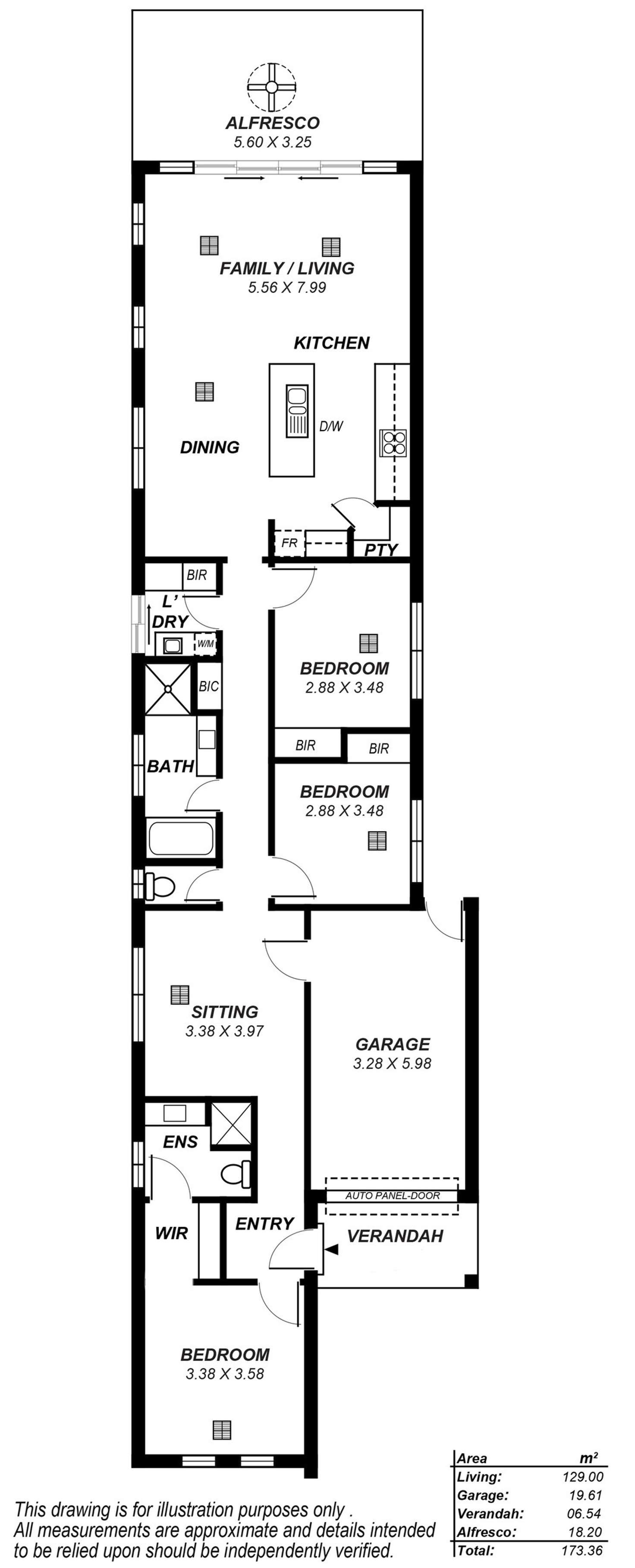 Floorplan of Homely house listing, 18A Lettie Street, Prospect SA 5082
