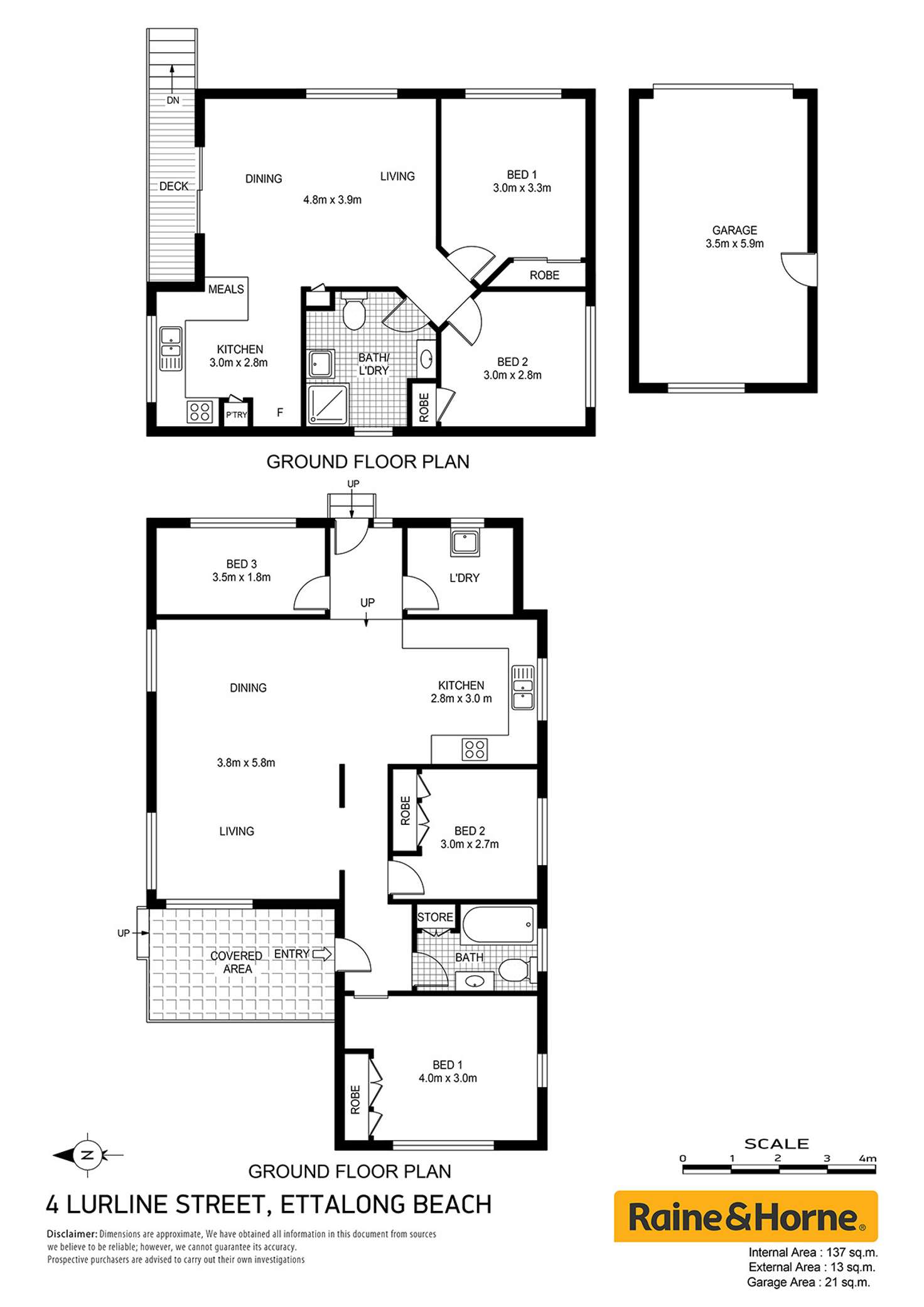 Floorplan of Homely house listing, 4 Lurline Street, Ettalong Beach NSW 2257