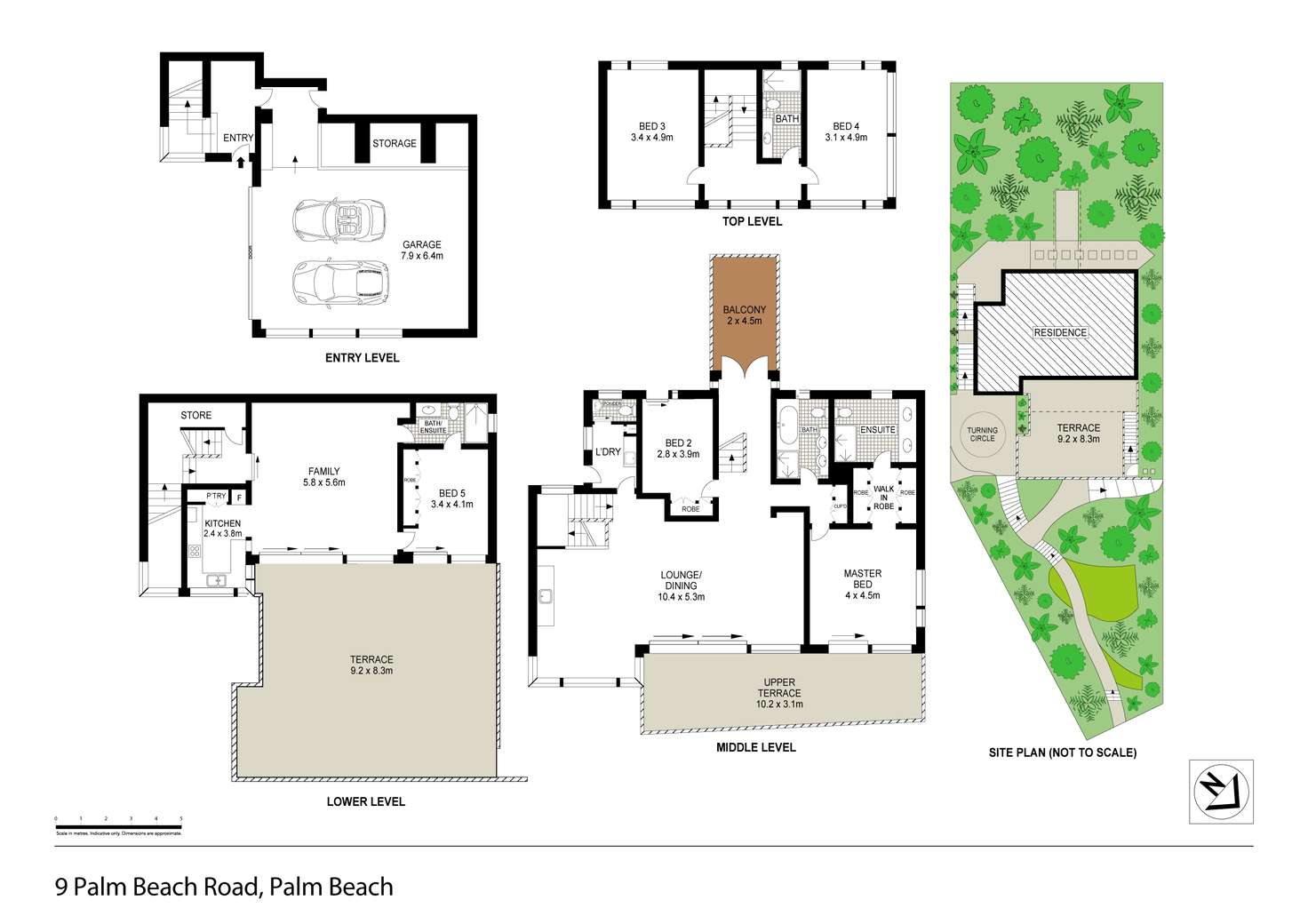 Floorplan of Homely house listing, 9 Palm Beach Road, Palm Beach NSW 2108