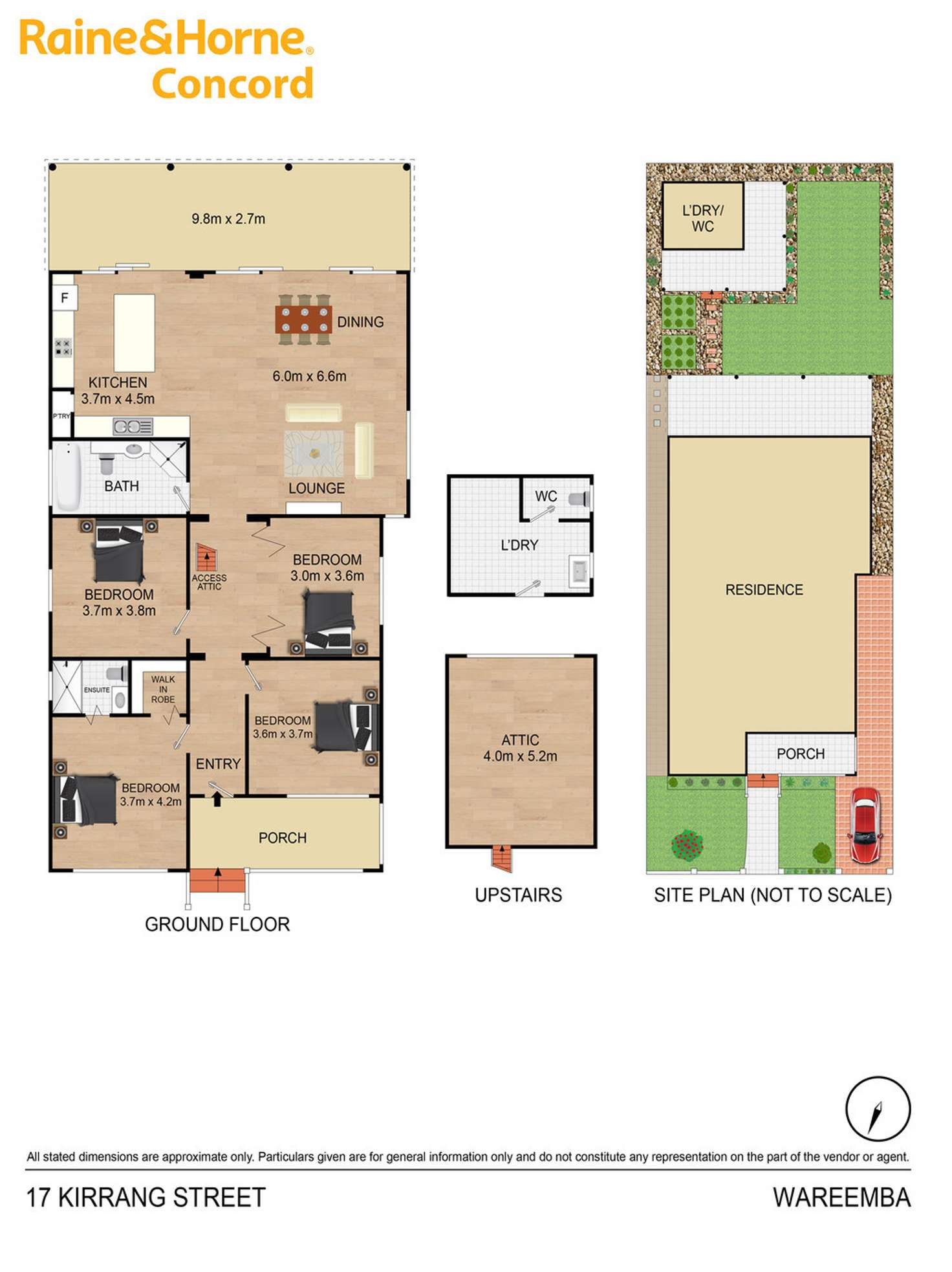 Floorplan of Homely house listing, 17 Kirrang Street, Wareemba NSW 2046