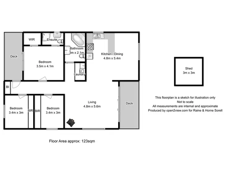 Floorplan of Homely house listing, 1683 Nugent Road, Nugent TAS 7172
