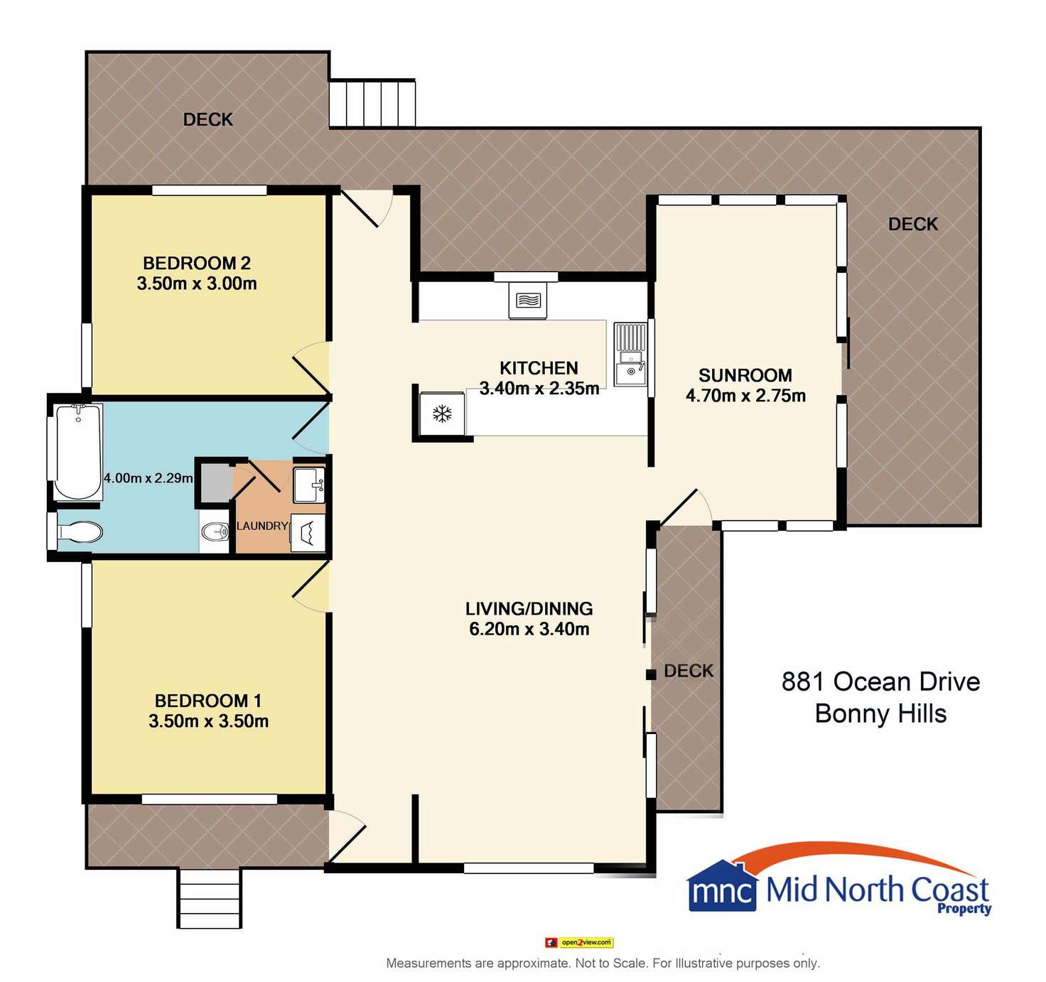 Floorplan of Homely house listing, 881 Ocean Drive, Bonny Hills NSW 2445