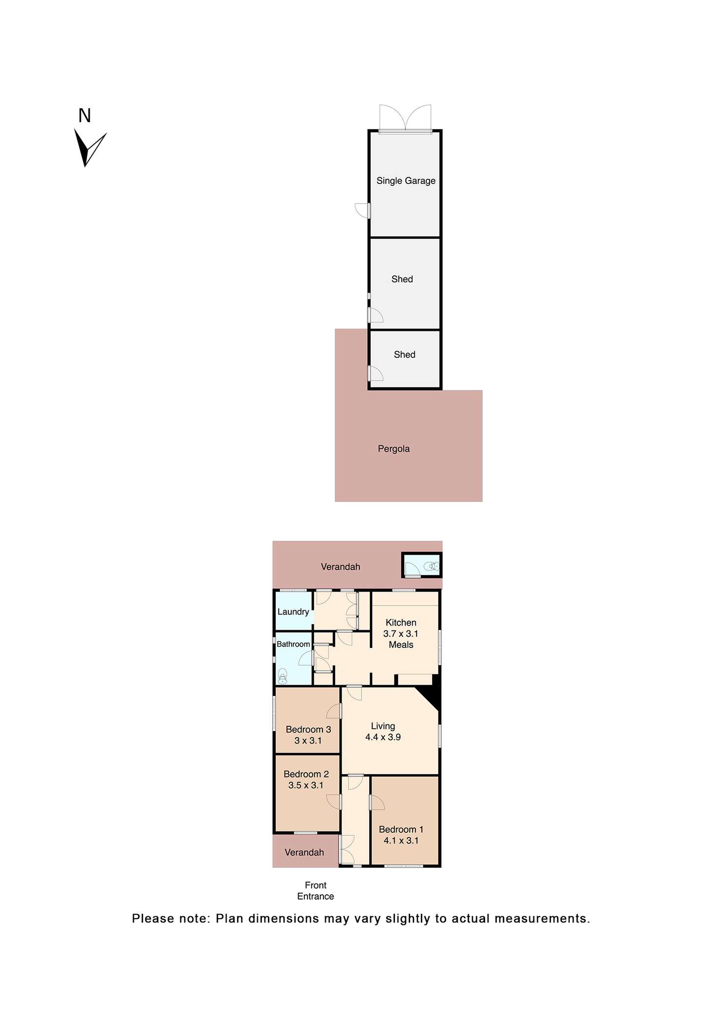 Floorplan of Homely house listing, 202 Nelson Street, Ballarat East VIC 3350