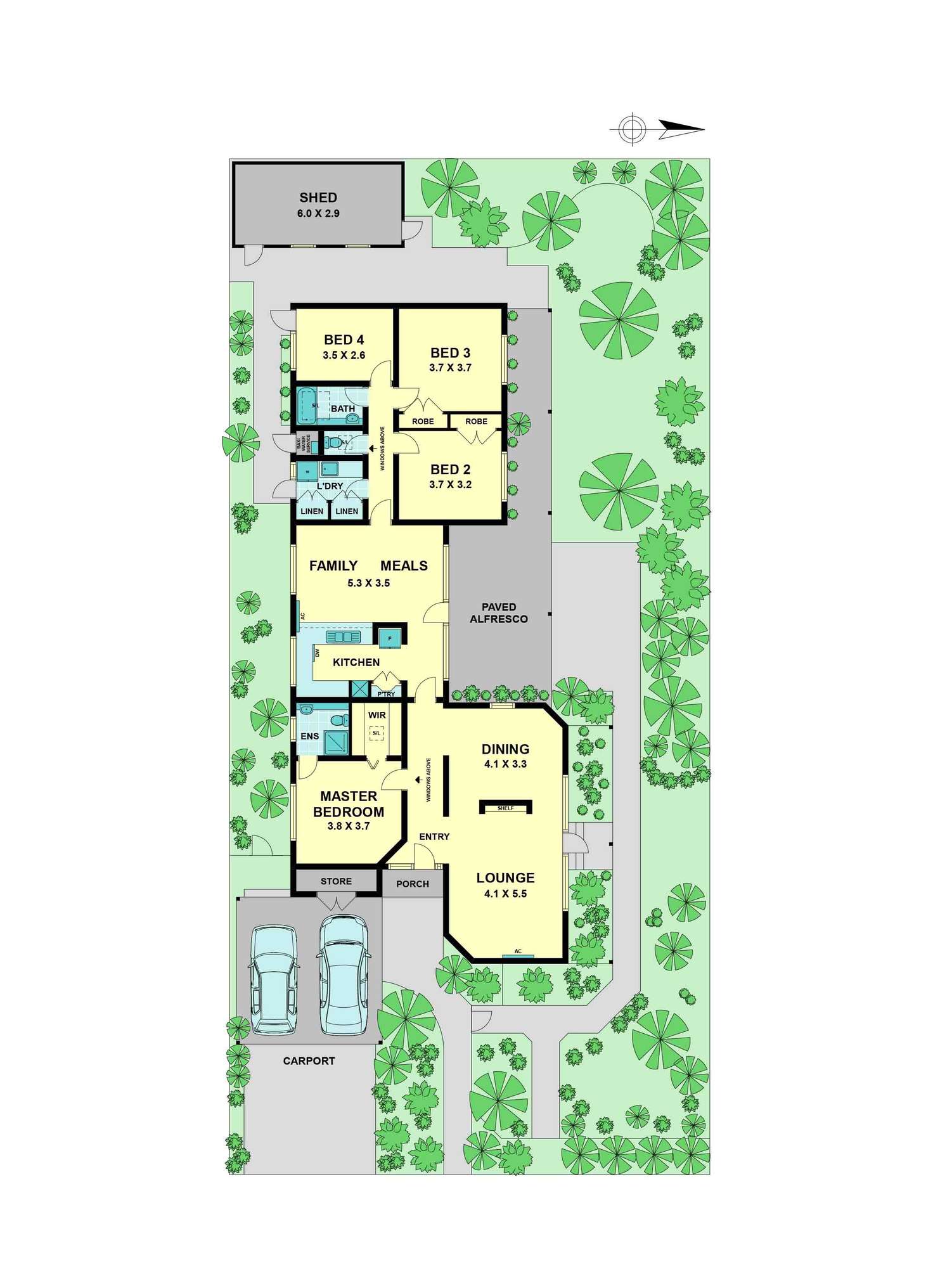 Floorplan of Homely house listing, 35 Glen Street, Essendon VIC 3040