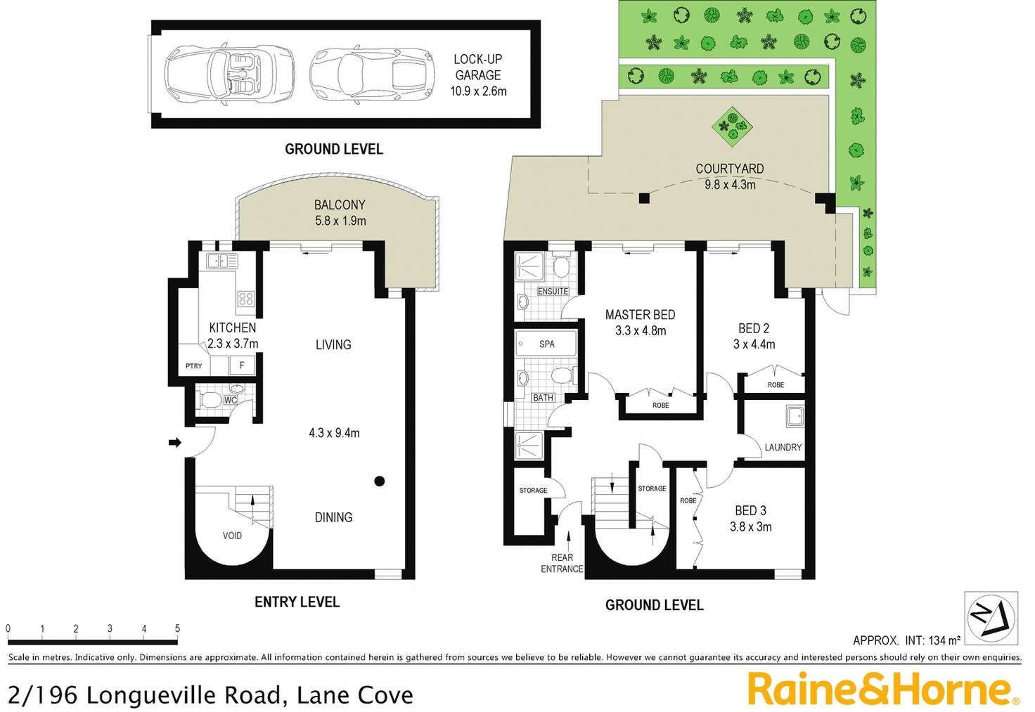 Floorplan of Homely apartment listing, 2/196 Longueville Road, Lane Cove NSW 2066