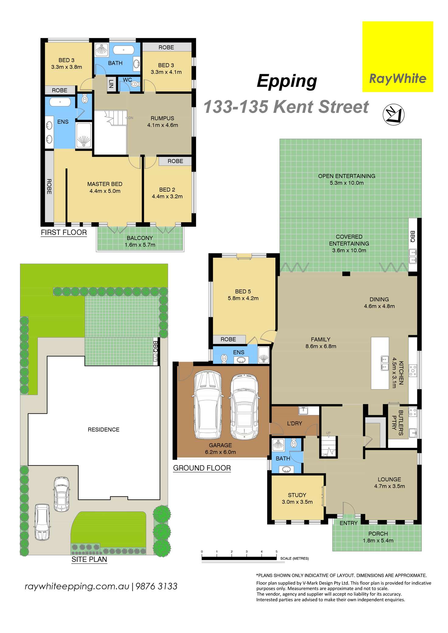 Floorplan of Homely house listing, 133 Kent Street, Epping NSW 2121