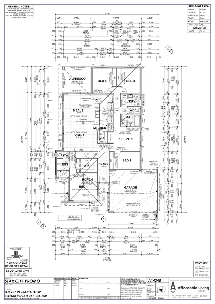 Floorplan of Homely house listing, 39 Verbania Loop, Beeliar WA 6164