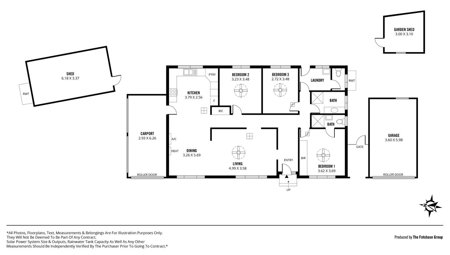 Floorplan of Homely house listing, 2 Hastings Street, Seaford SA 5169