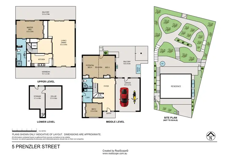 Floorplan of Homely house listing, 5 Prenzler Street, Upper Mount Gravatt QLD 4122