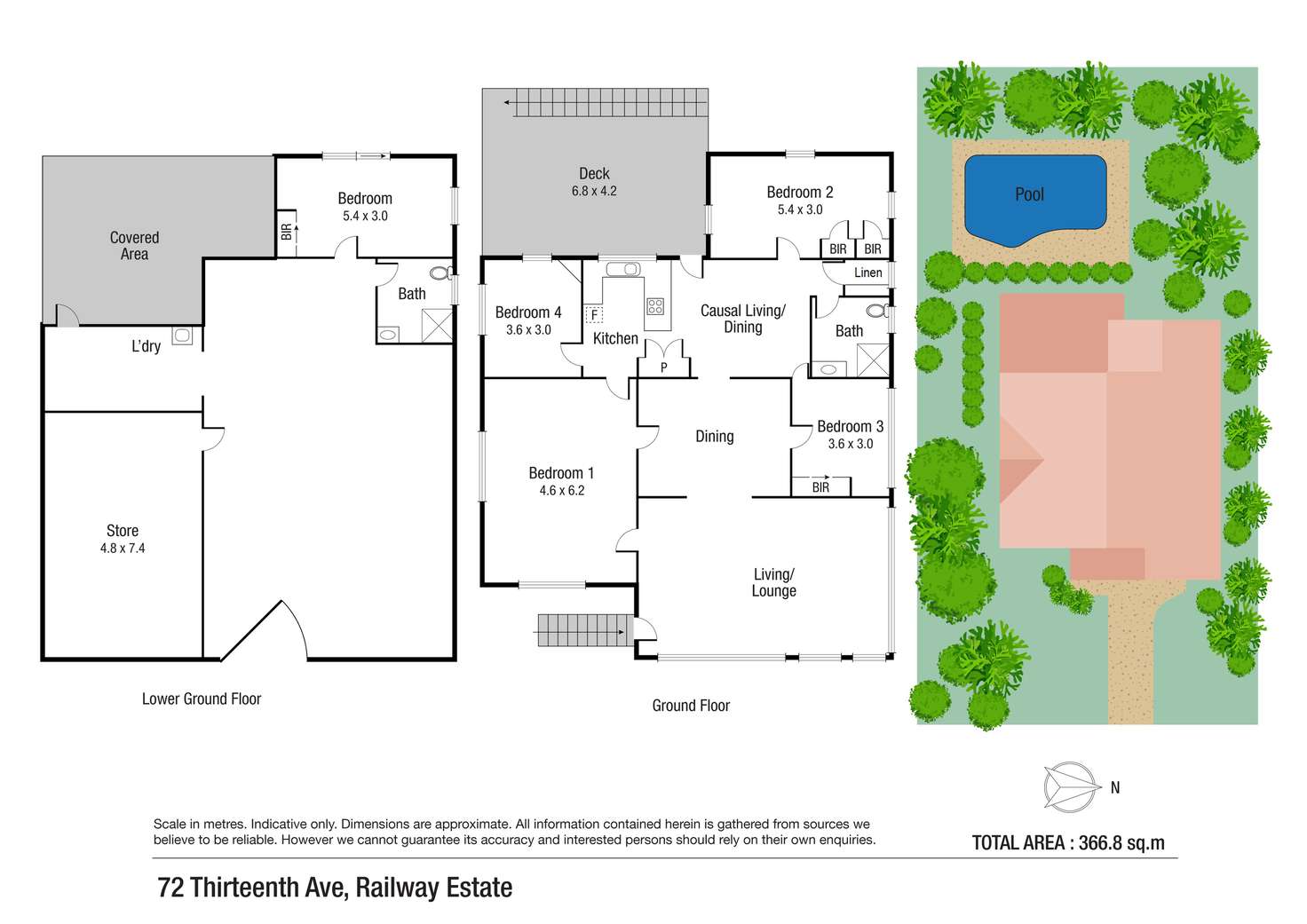 Floorplan of Homely house listing, 72 Thirteenth Avenue, Railway Estate QLD 4810