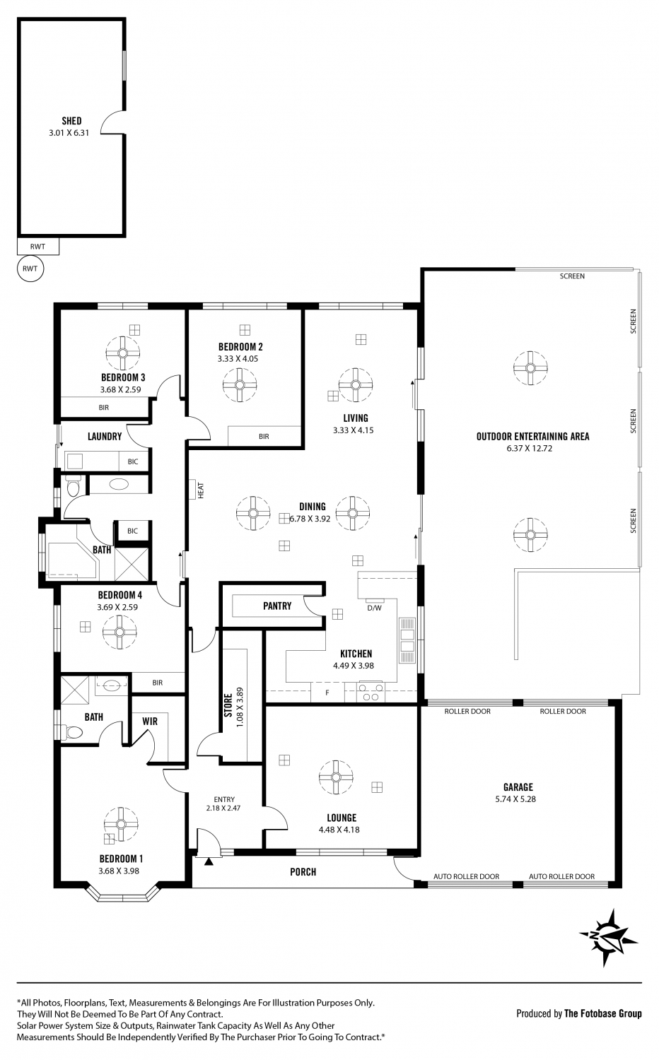 Floorplan of Homely house listing, 24 Waterford Circuit, Seaford Rise SA 5169