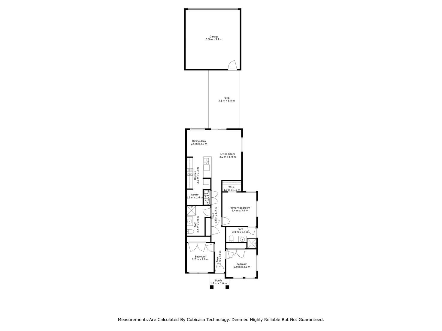 Floorplan of Homely house listing, 15 Kilford Walk, Wyndham Vale VIC 3024