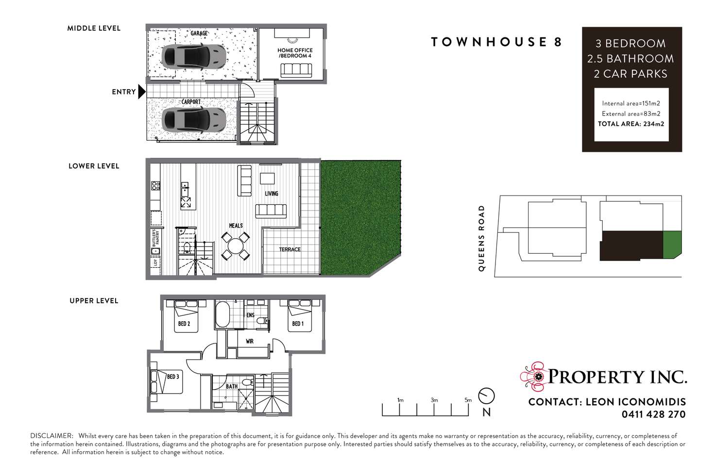 Floorplan of Homely townhouse listing, 116 Queens Road, Everton Park QLD 4053
