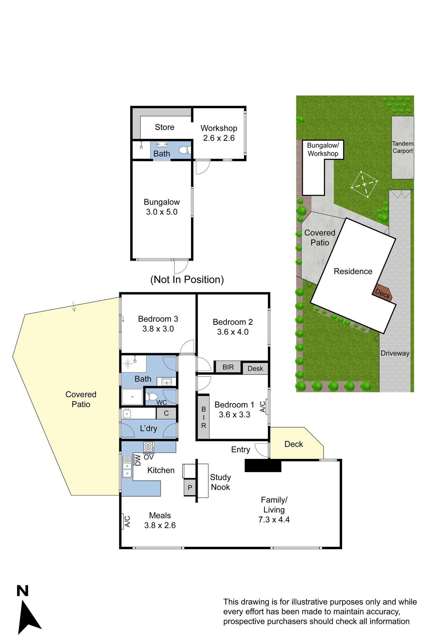 Floorplan of Homely house listing, 57 Highfield Avenue, Mulgrave VIC 3170
