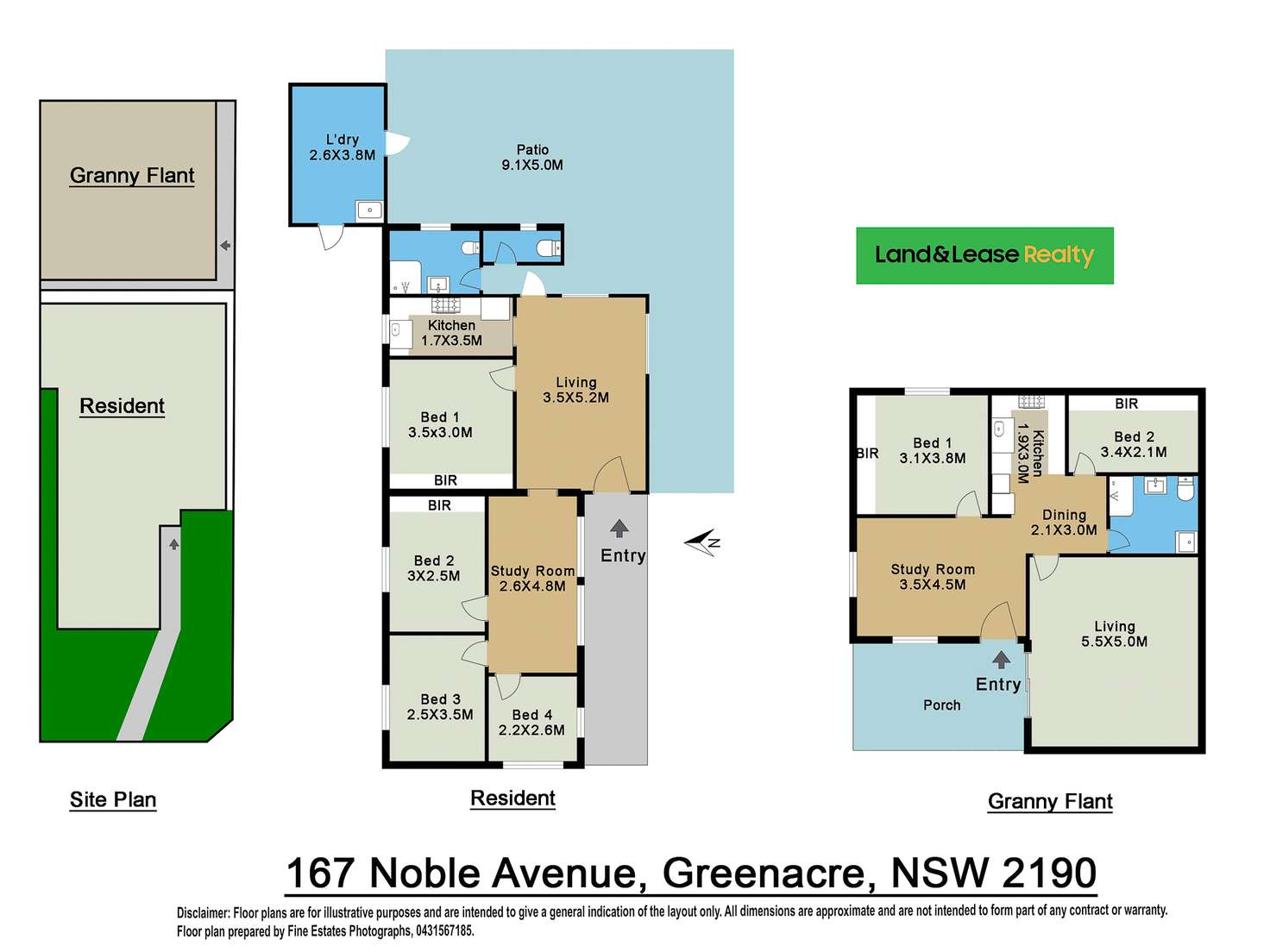 Floorplan of Homely house listing, 167 Noble Avenue, Greenacre NSW 2190