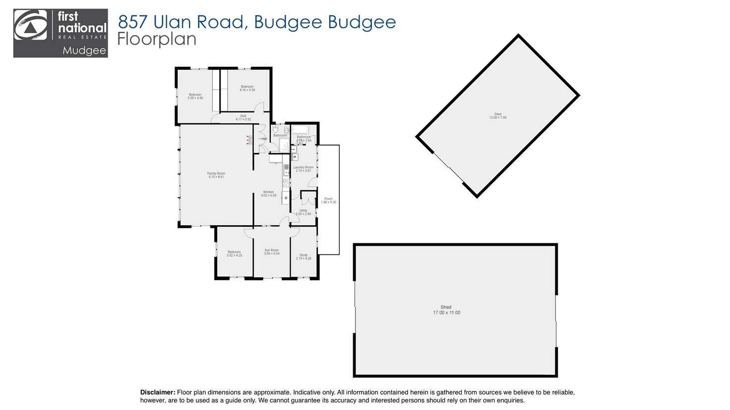 Floorplan of Homely lifestyle listing, 857 Ulan Road, Budgee Budgee NSW 2850
