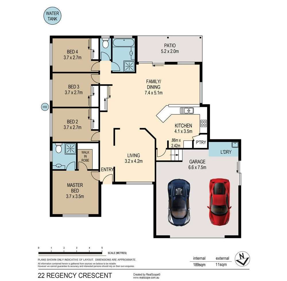 Floorplan of Homely house listing, 22 Regency Crescent, Moggill QLD 4070