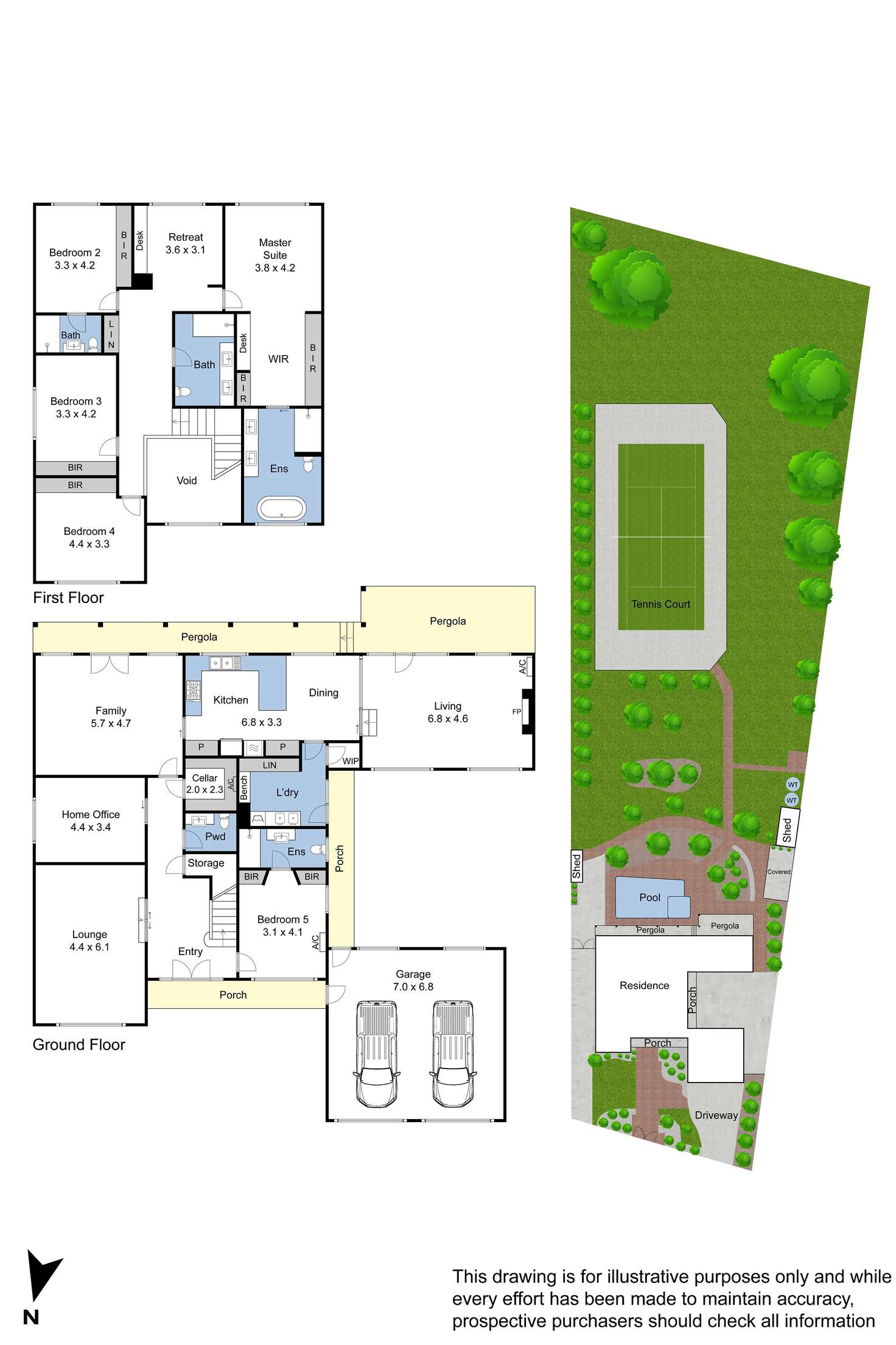 Floorplan of Homely house listing, 27 Belvedere Avenue, Wheelers Hill VIC 3150