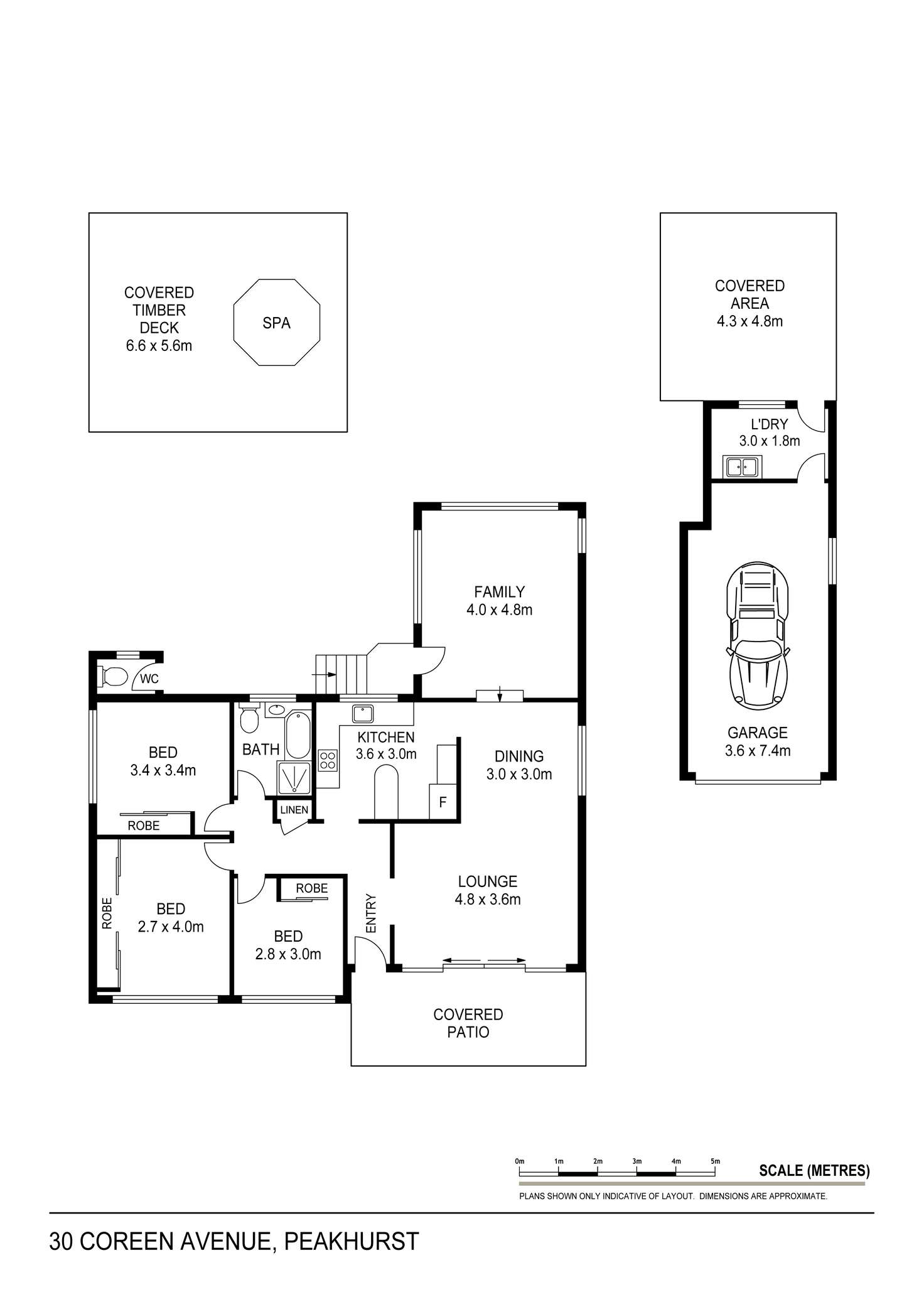 Floorplan of Homely house listing, 30 Coreen Avenue, Peakhurst NSW 2210