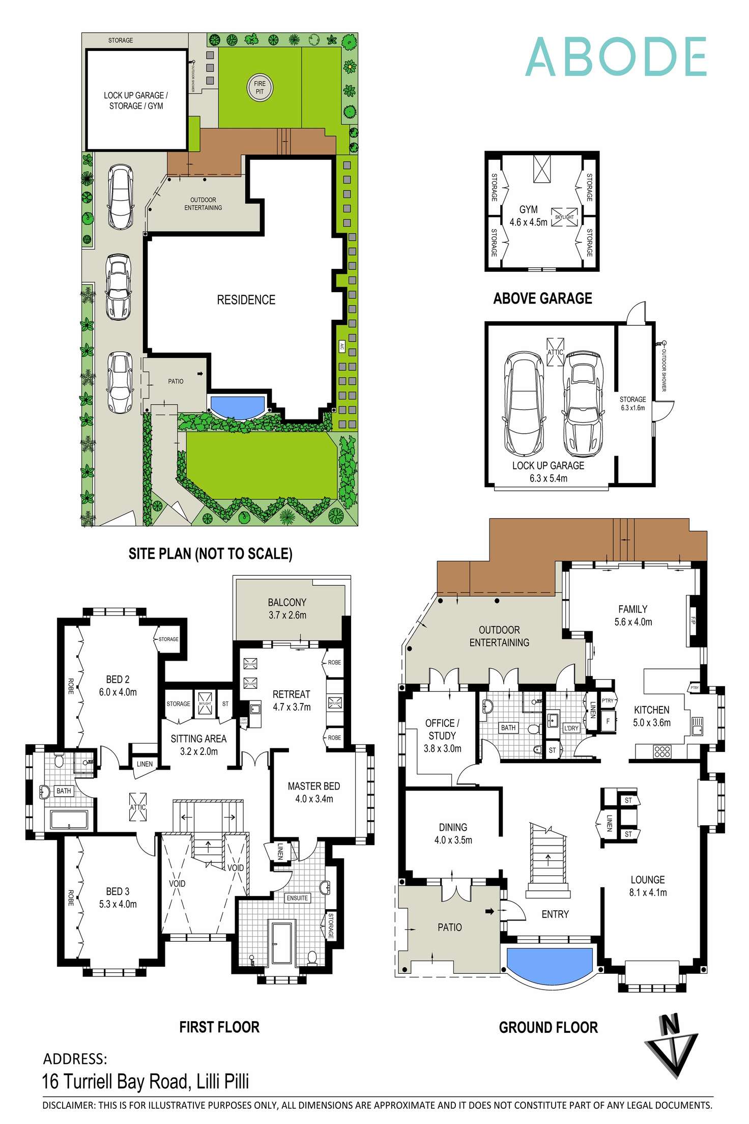 Floorplan of Homely house listing, 16 Turriell Bay Road, Lilli Pilli NSW 2229