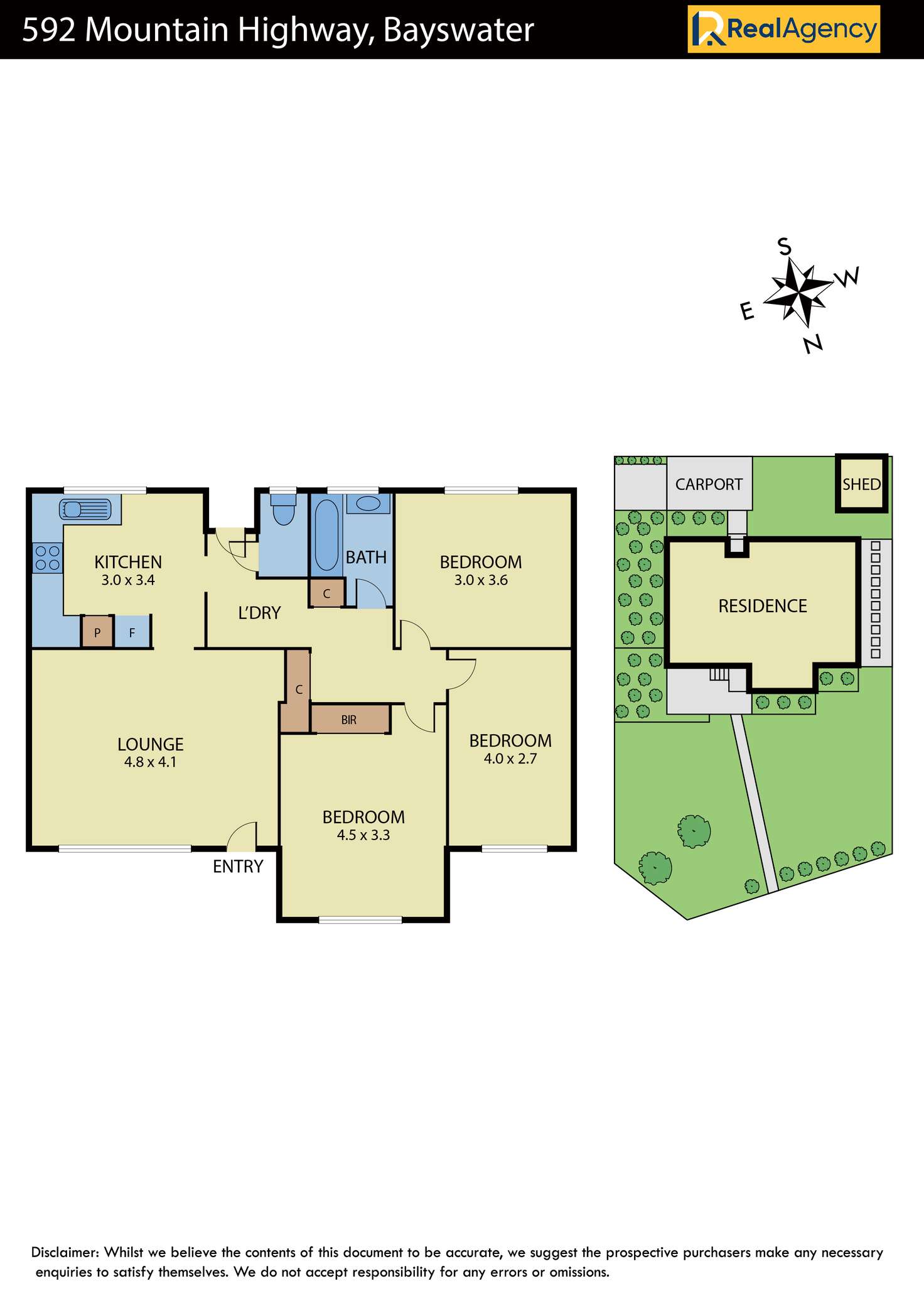 Floorplan of Homely house listing, 592 Mountain Highway, Bayswater VIC 3153