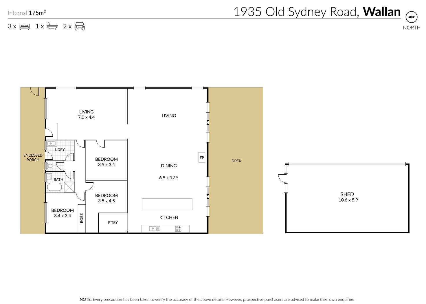 Floorplan of Homely lifestyle listing, 1935 Old Sydney Road, Wallan VIC 3756