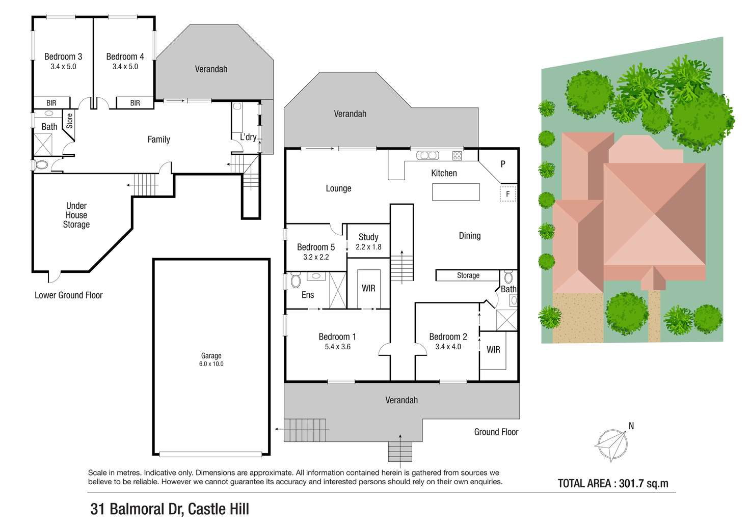 Floorplan of Homely house listing, 31 Balmoral Drive, Castle Hill QLD 4810