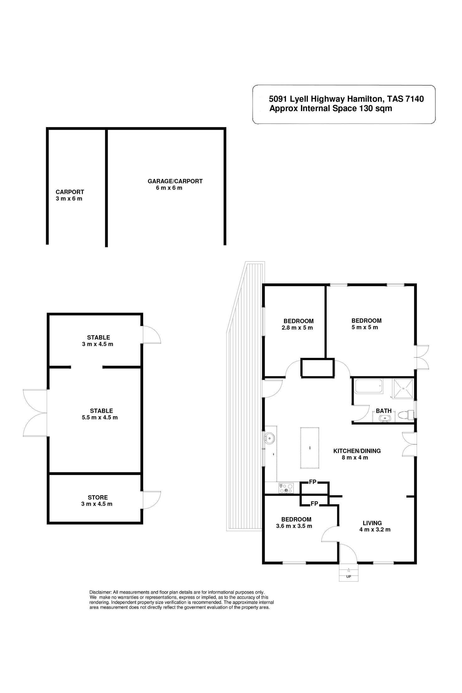 Floorplan of Homely house listing, 5091 Lyell Highway, Hamilton TAS 7140