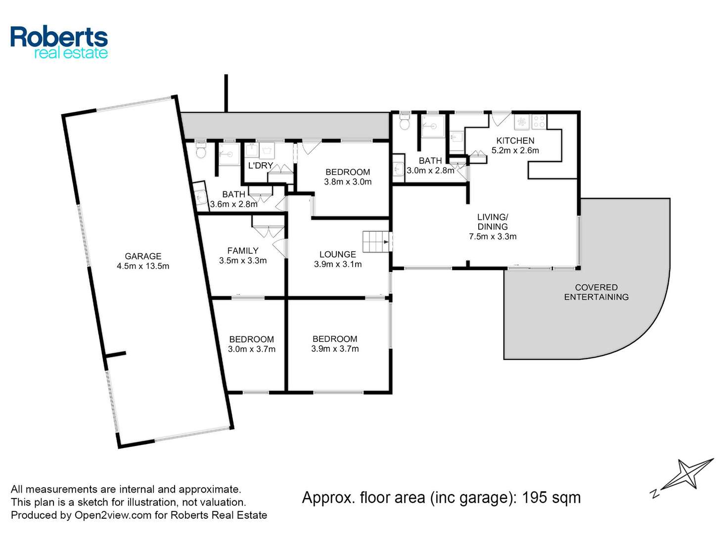 Floorplan of Homely house listing, 64 Swanwick Drive, Coles Bay TAS 7215
