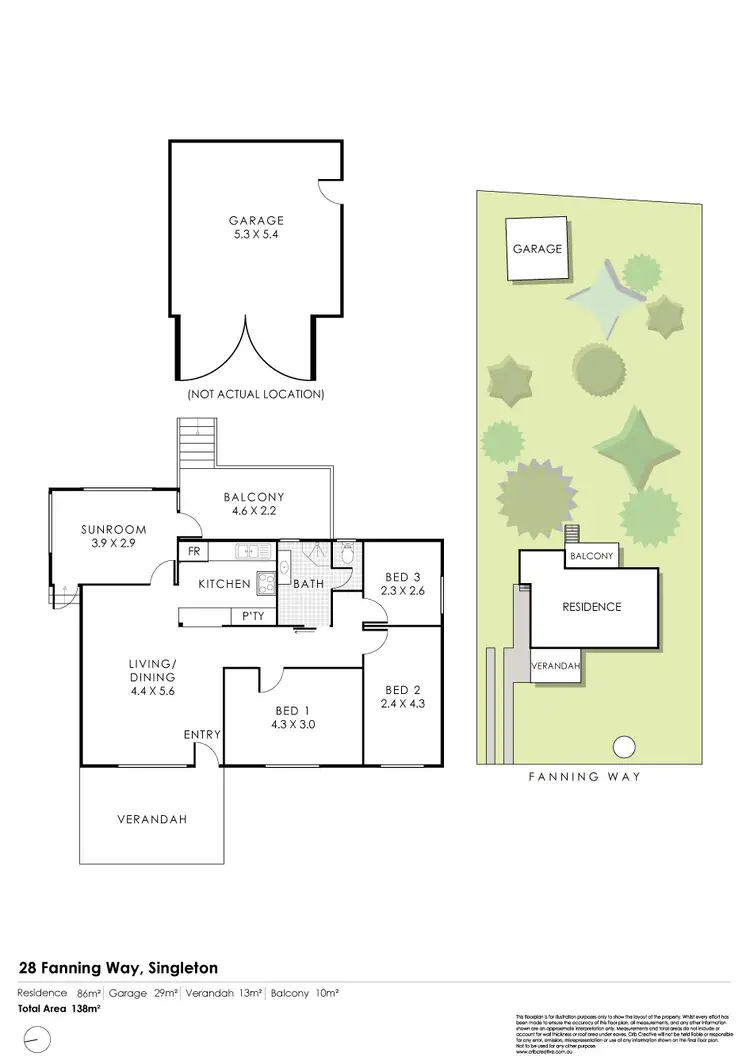 Floorplan of Homely house listing, 28 Fanning Way, Singleton WA 6175