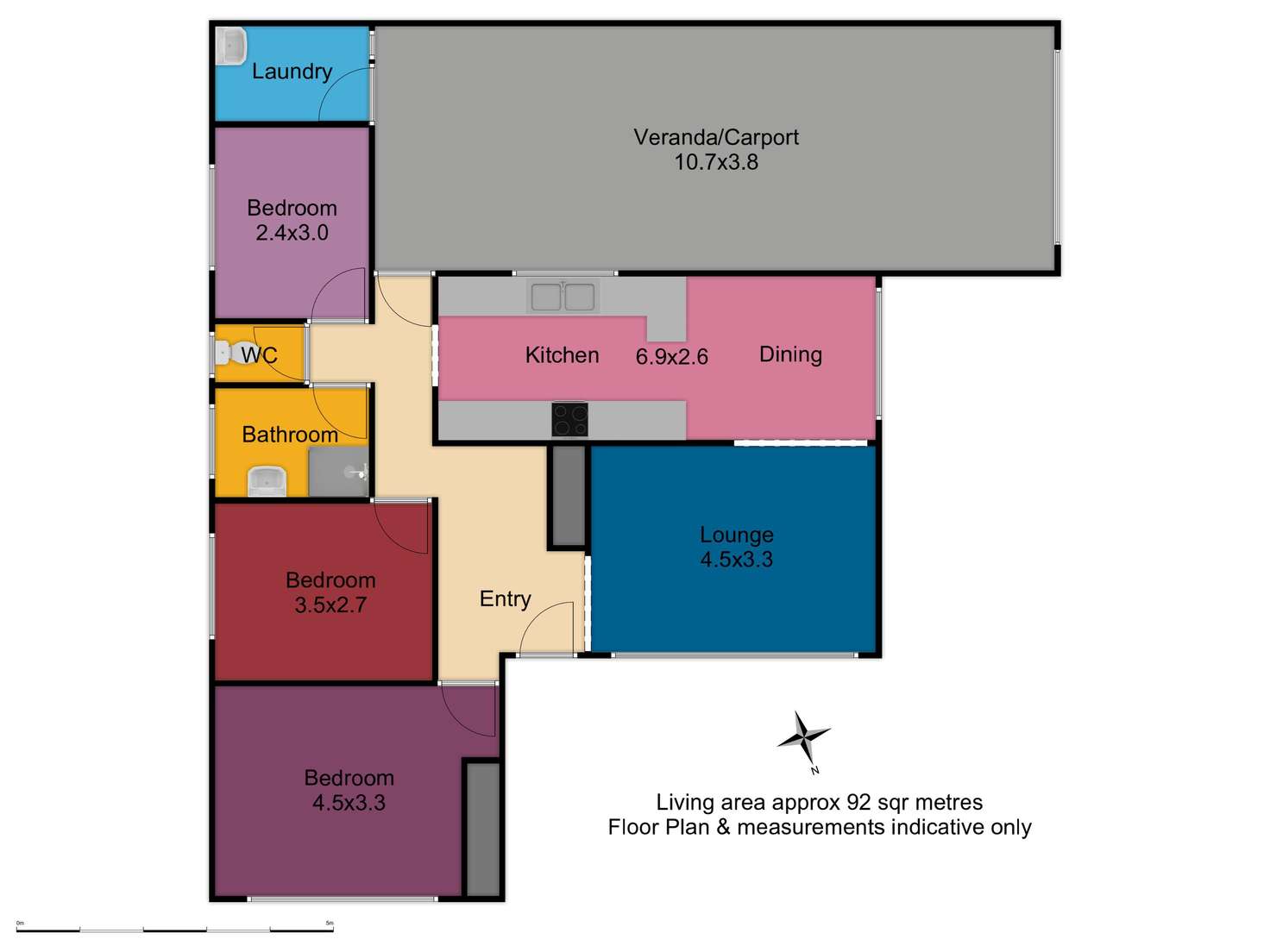 Floorplan of Homely house listing, 13 Wentworth Lane, Orange NSW 2800