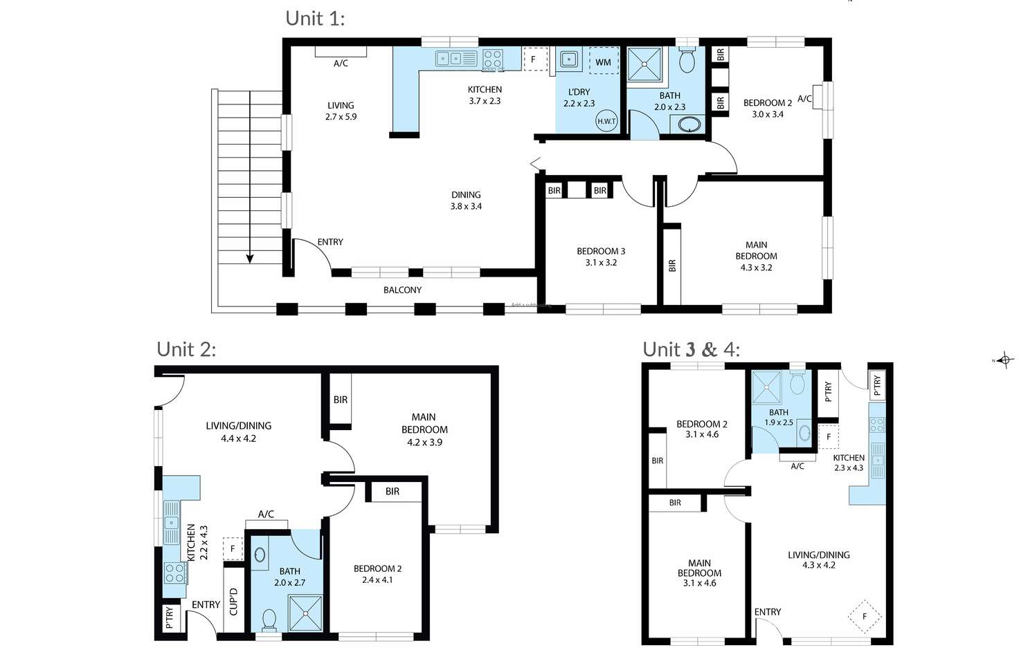 Floorplan of Homely blockOfUnits listing, 49 Punari Street, Currajong QLD 4812