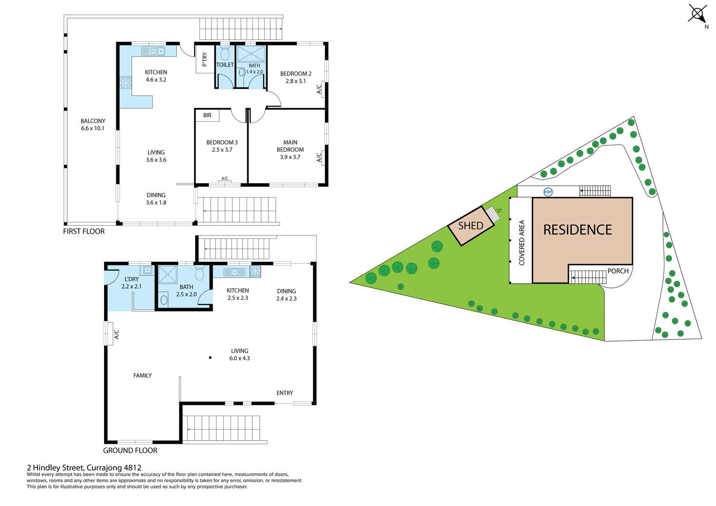Floorplan of Homely house listing, 2 Hindley Street, Currajong QLD 4812