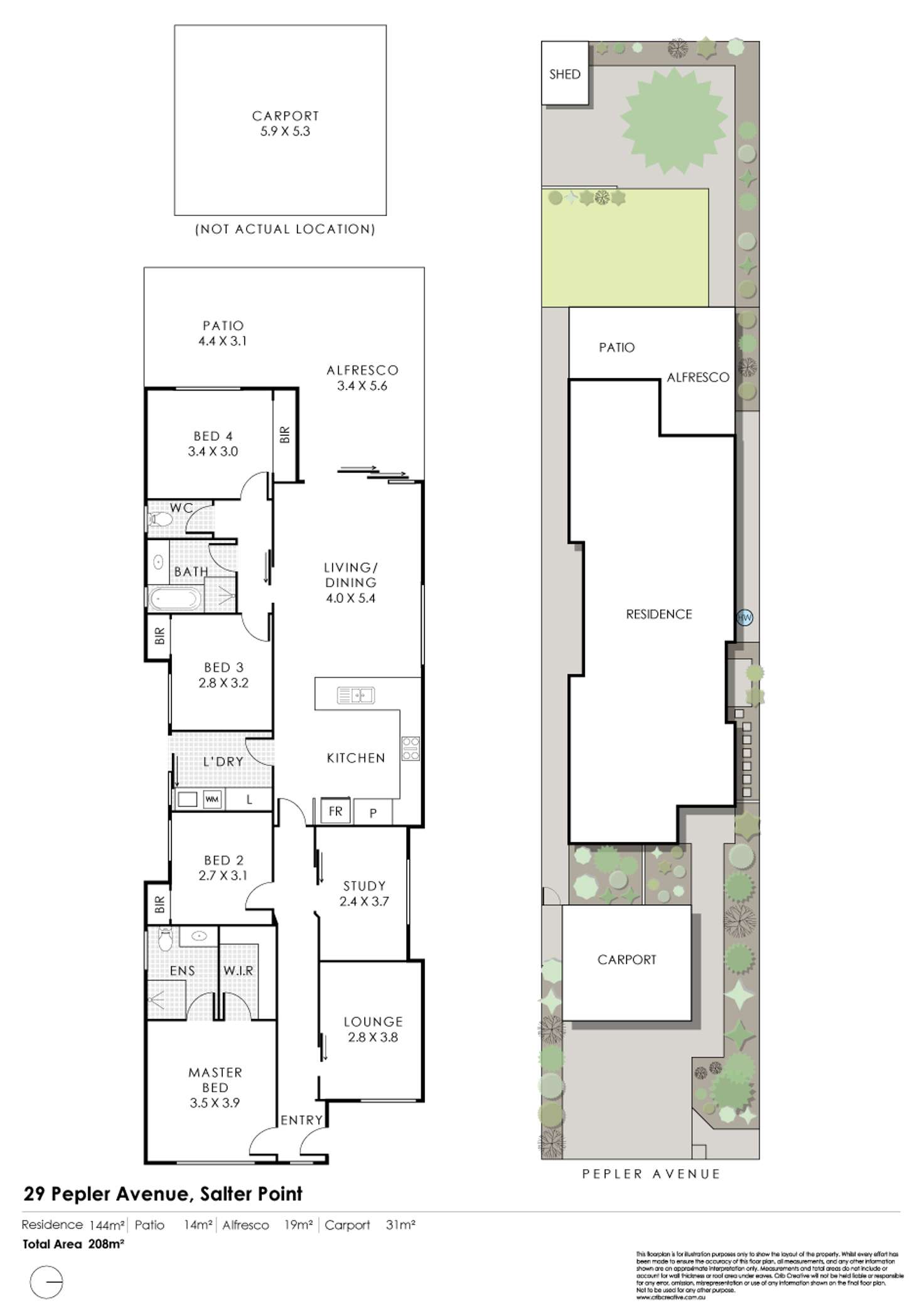 Floorplan of Homely house listing, 29 Pepler Avenue, Salter Point WA 6152