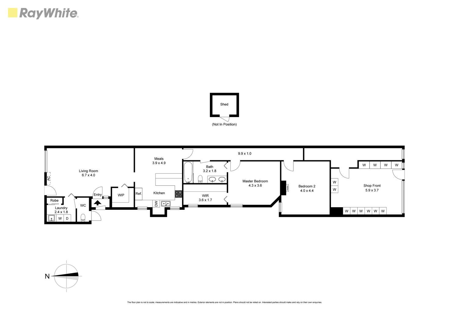 Floorplan of Homely other listing, 254 & 254A Mt Alexander Road, Travancore VIC 3032